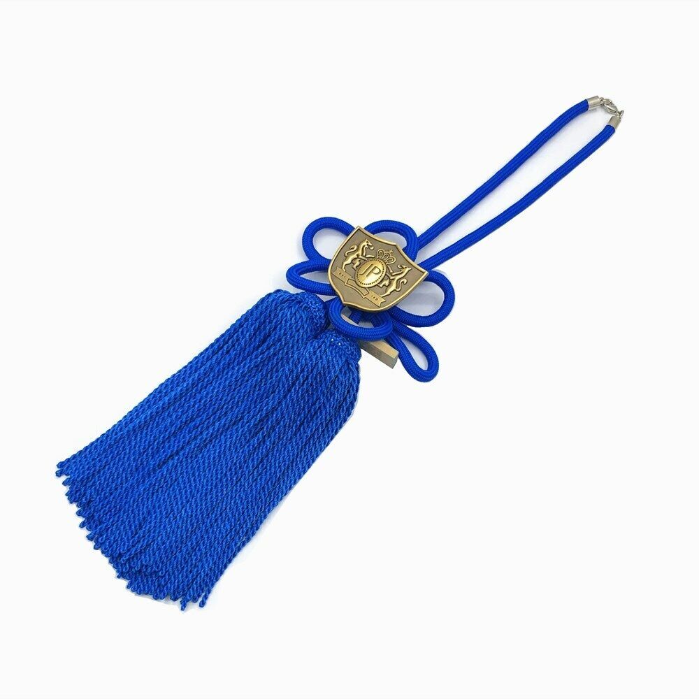 1Set JP Badge Junction Produce JDM Fusa Kiku Knot Luxury VIP Car Rearview Charms