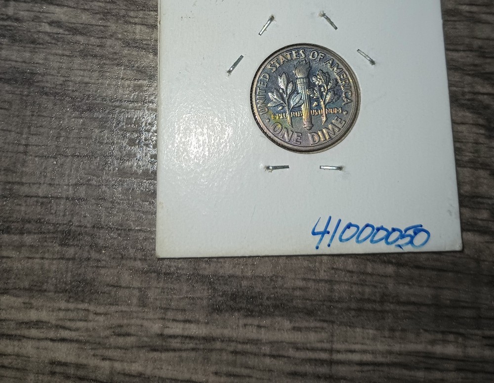 TONED 1985 S ROOSEVELT DIME PROOF
