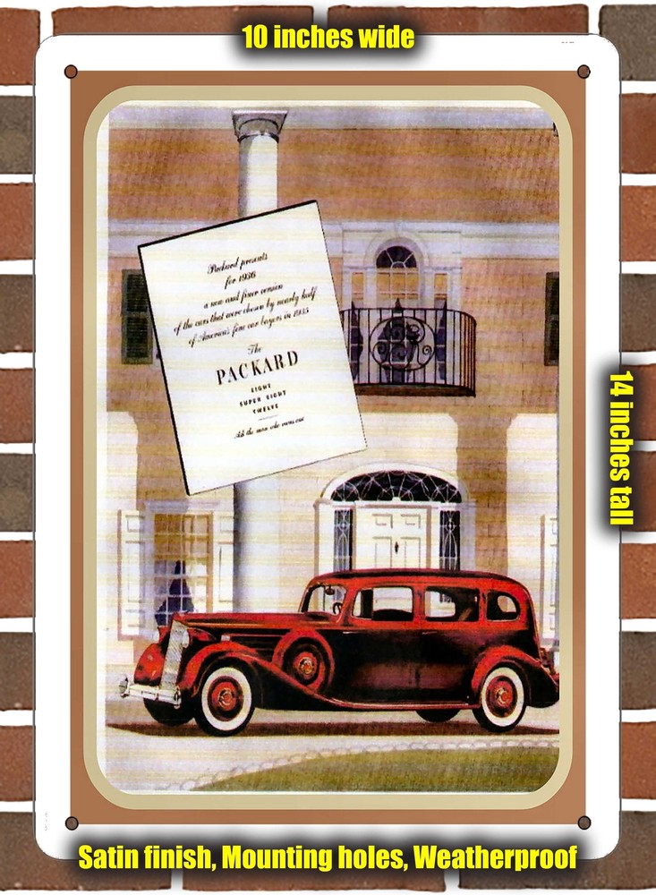 Metal Sign - 1936 Packard Vintage Ad 07