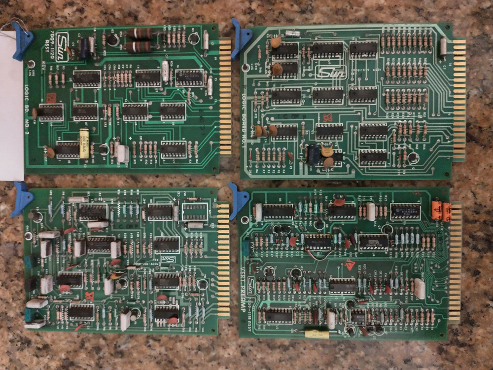 Sun Electric Engine Analyzer Board Testing, Units 1015 & 1115