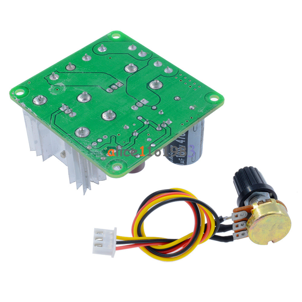 6-90V 15A DC Motor Speed Controller Pulse Width PWM Speed Regulator Switch
