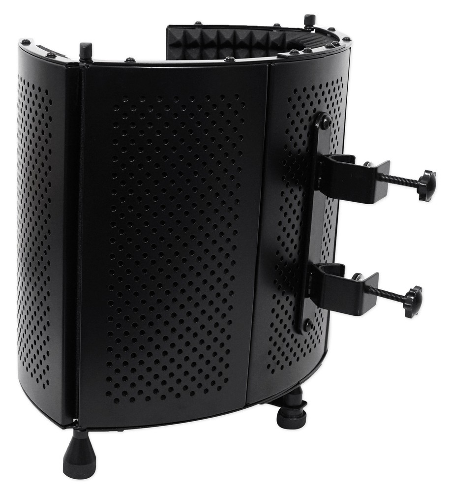 Rockville Pro Recording Studio Microphone+Isolation Shield+Mount+Filter+Stand