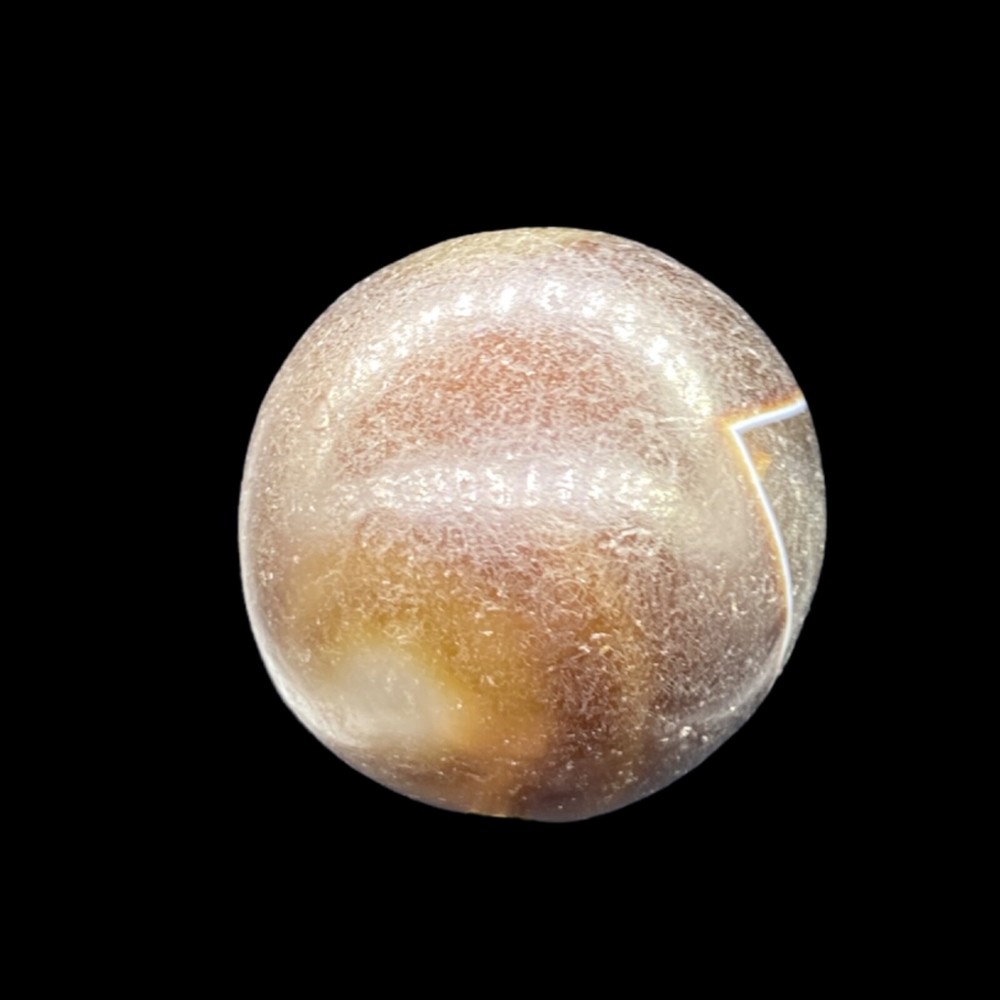 Ancient Old Dzi Tibetan Natural Agate Stone Bead