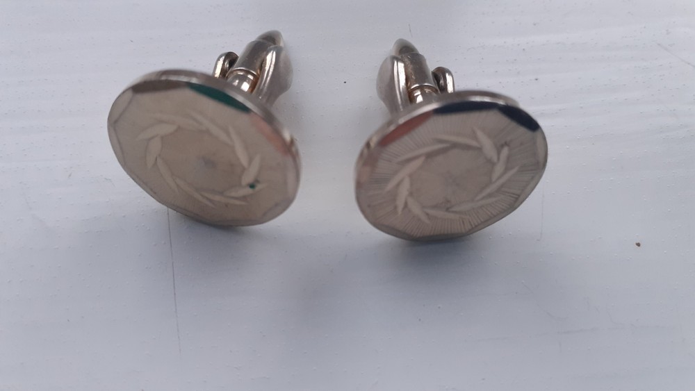 Vintage Cufflinks Unbranded Used