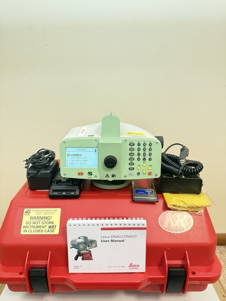 Leica DNA03 high precision digital level With CF Card