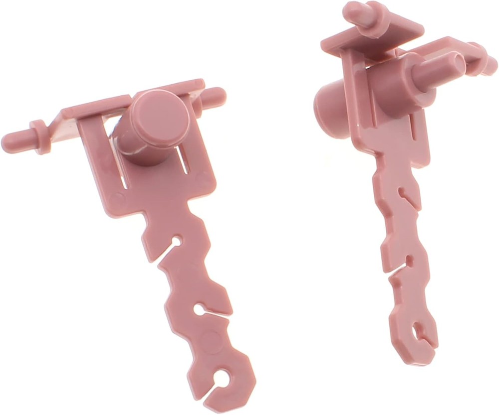 2 Pack Pink Knitting Machine Tensioners, Easy Install, No Drilling, Plastic