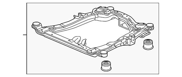 Genuine GM Engine Cradle 13470627