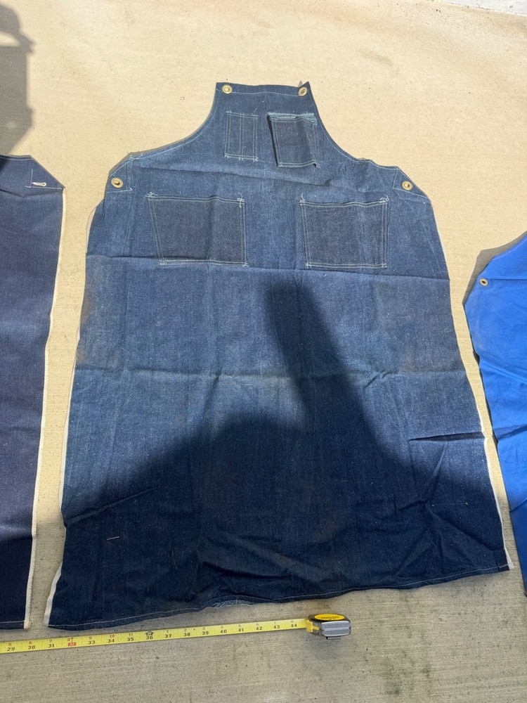 Six Vintage Machinist Aprons