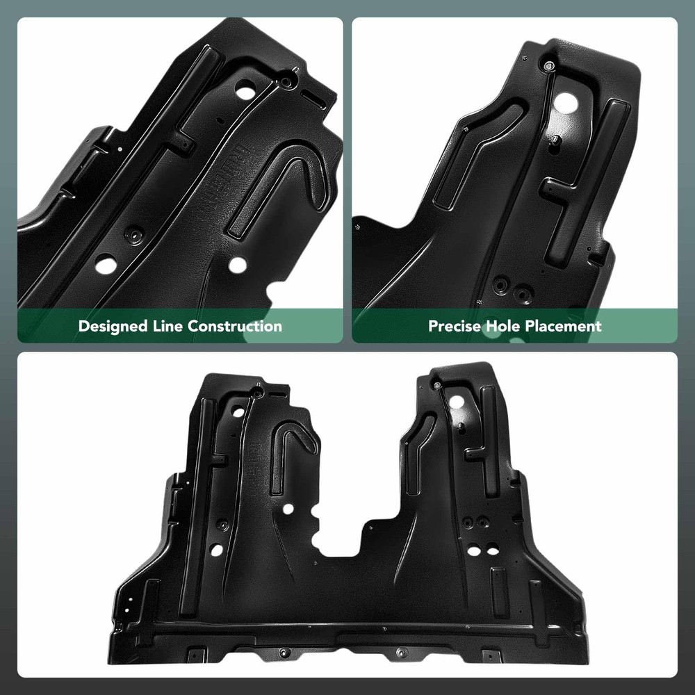 Front Side Engine Splash Shield for Verano 2012-2017 Plastic Splash Guard