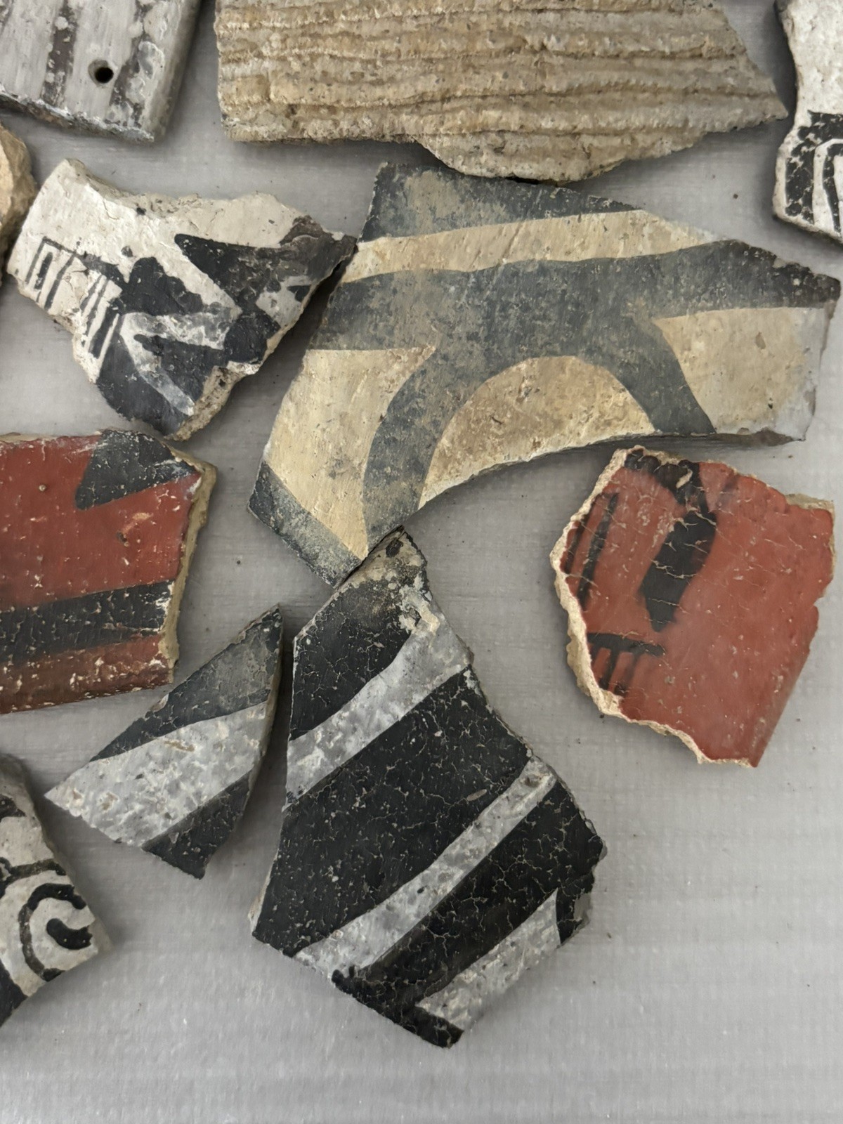 30+ Ancient Anasazi Native American Pottery Shards Arizona L8-B FREE SHIP