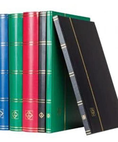 Stamp Album Stockbook by Lighthouse 32-Black Page Stamp Stock book LS2/16