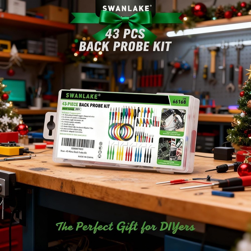 Back Probe Kit Automotive Electrical Testing Multi-Angle Connectors Repair