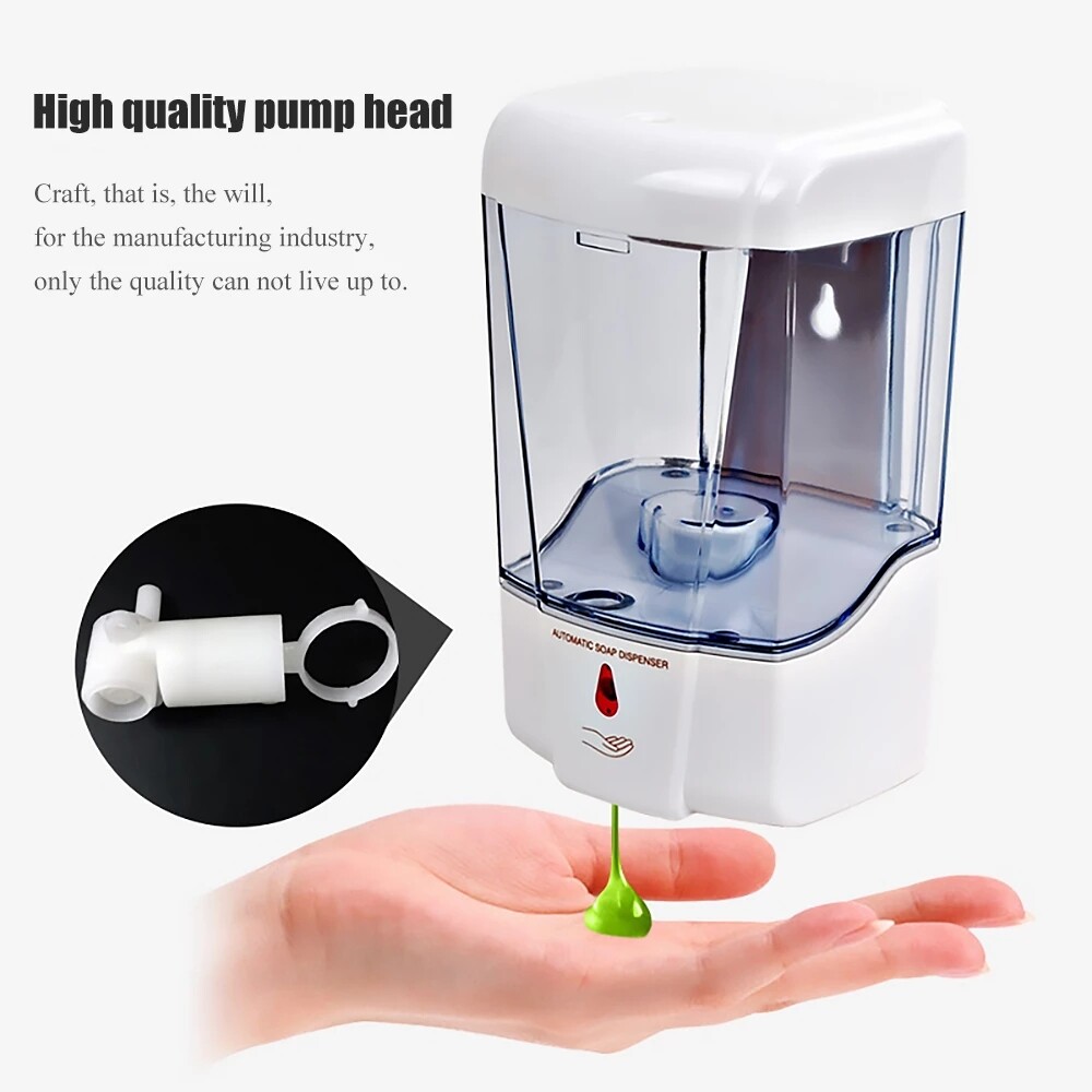 Automatic Soap Dispenser Wall Mounted 700ml Dispenser Touchless Soap Lotion Pump
