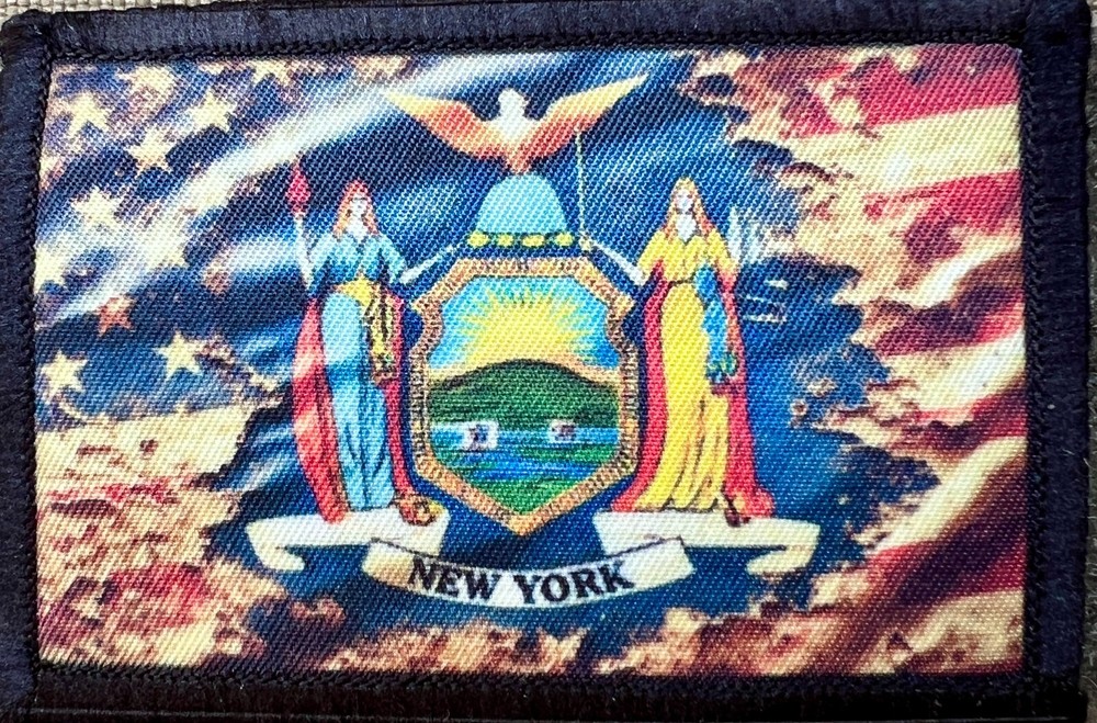Distressed Virginia State Flag Morale Patch