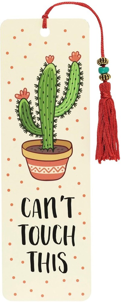 Can't Touch This Beaded Bookmark Paperback – May 1, 2019