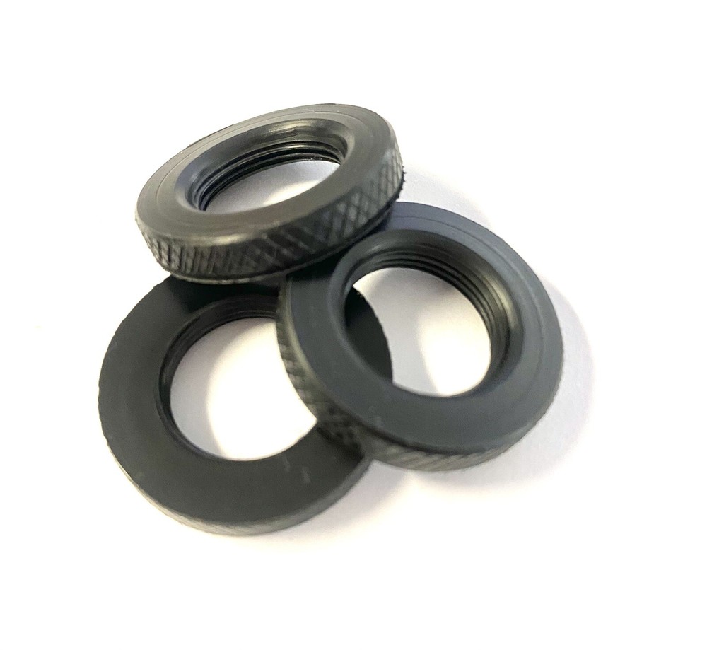 3 Pcs Microphone Stand Jam Nut Jumbo 1" Diameter