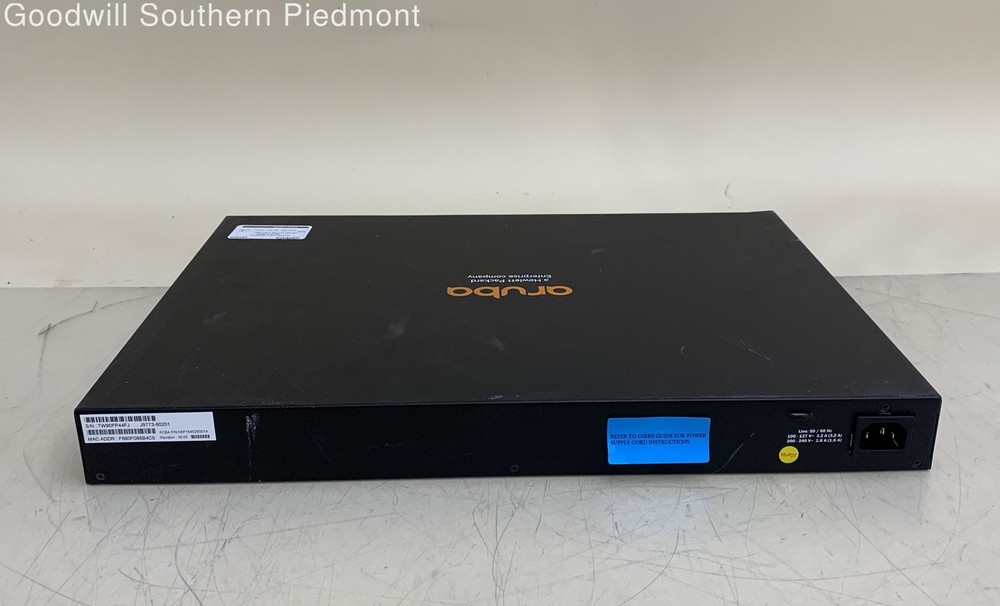 Aruba 2530-24G PoE+ Network Switch - Tested