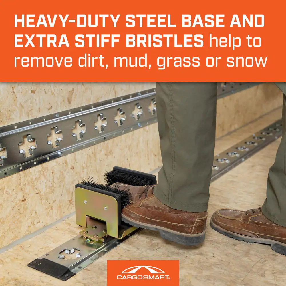 Shoe/Boot Cleaning Brush for E-Track and X-Track
