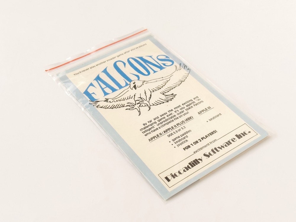Falcons - Picadilly Software Inc. - 1981 / Apple II