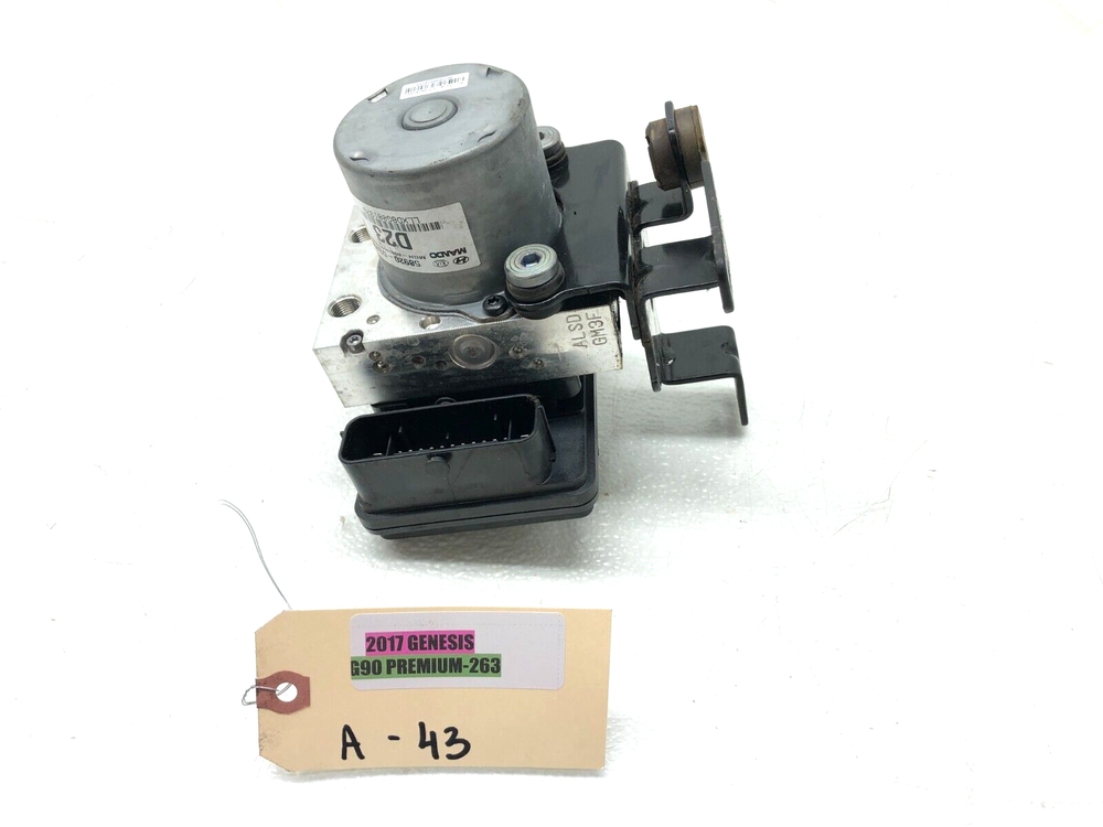 2017-2019 GENESIS G90 ABS CONTROL UNIT ANTI LOCK BRAKE PUMP MODULE OEM
