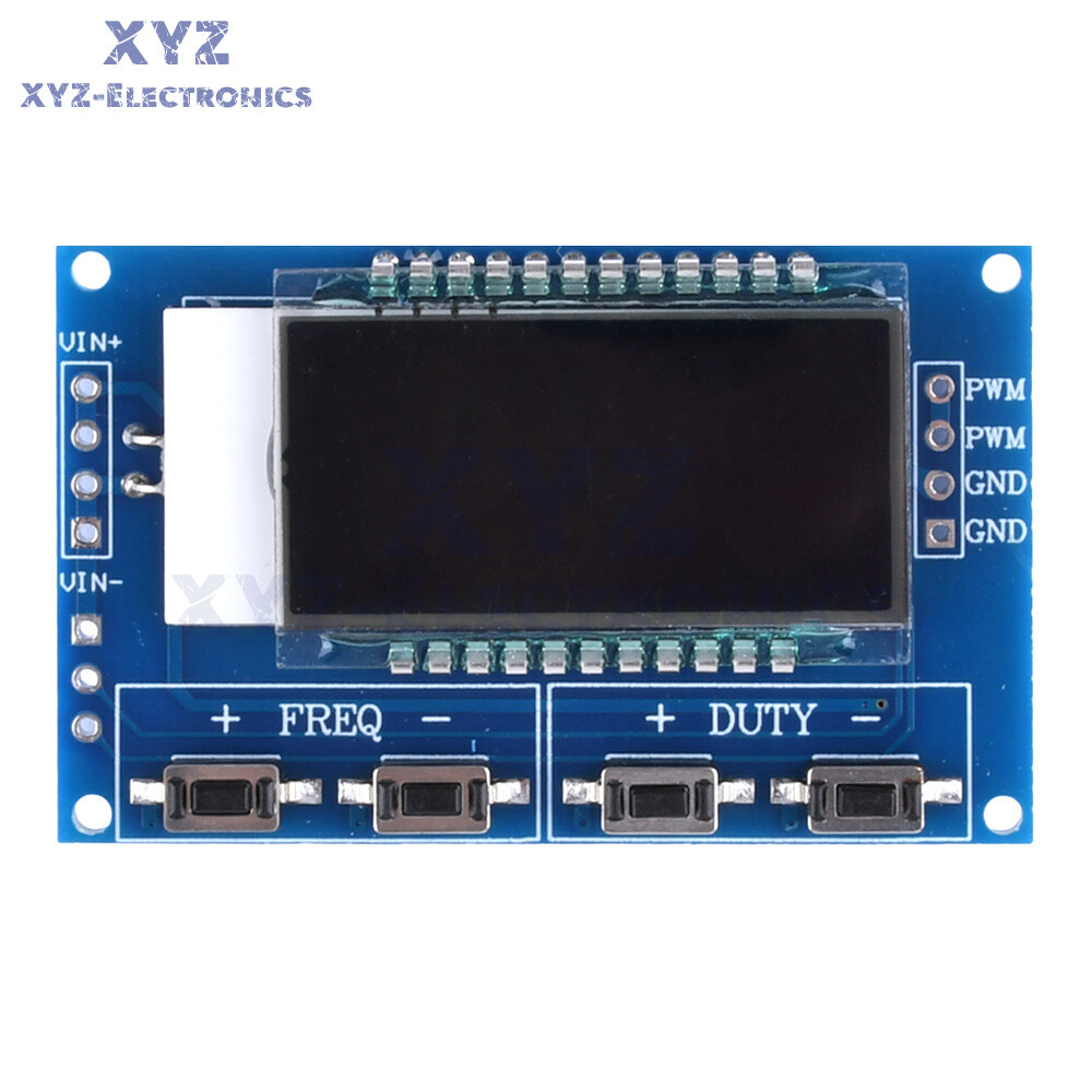PWM Pulse Frequency Duty Cycle Square Wave Adjustable Module Signal Generator