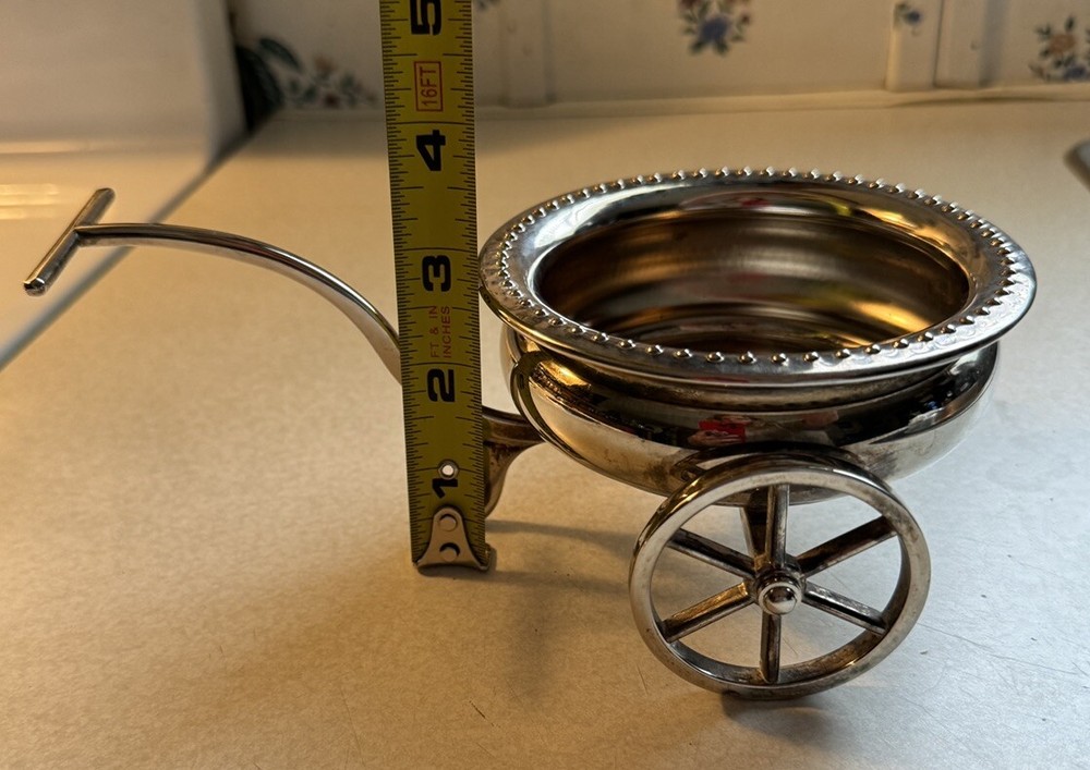 Vintage Godinger Silver Art Co. Wagon Server ~Beautiful~