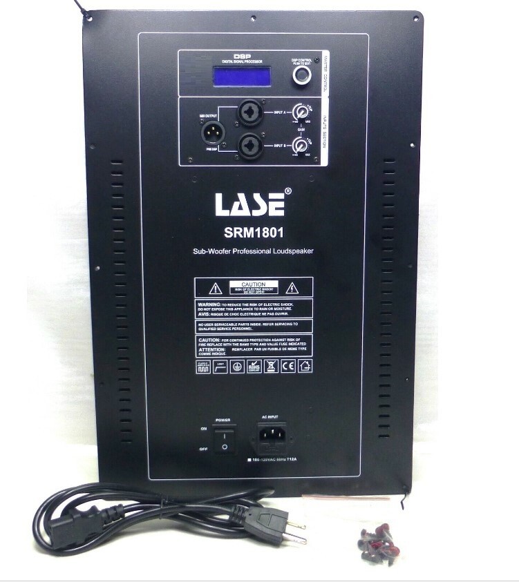 Replacement Amplifier For Mackie SRM 1801 w/ DSP