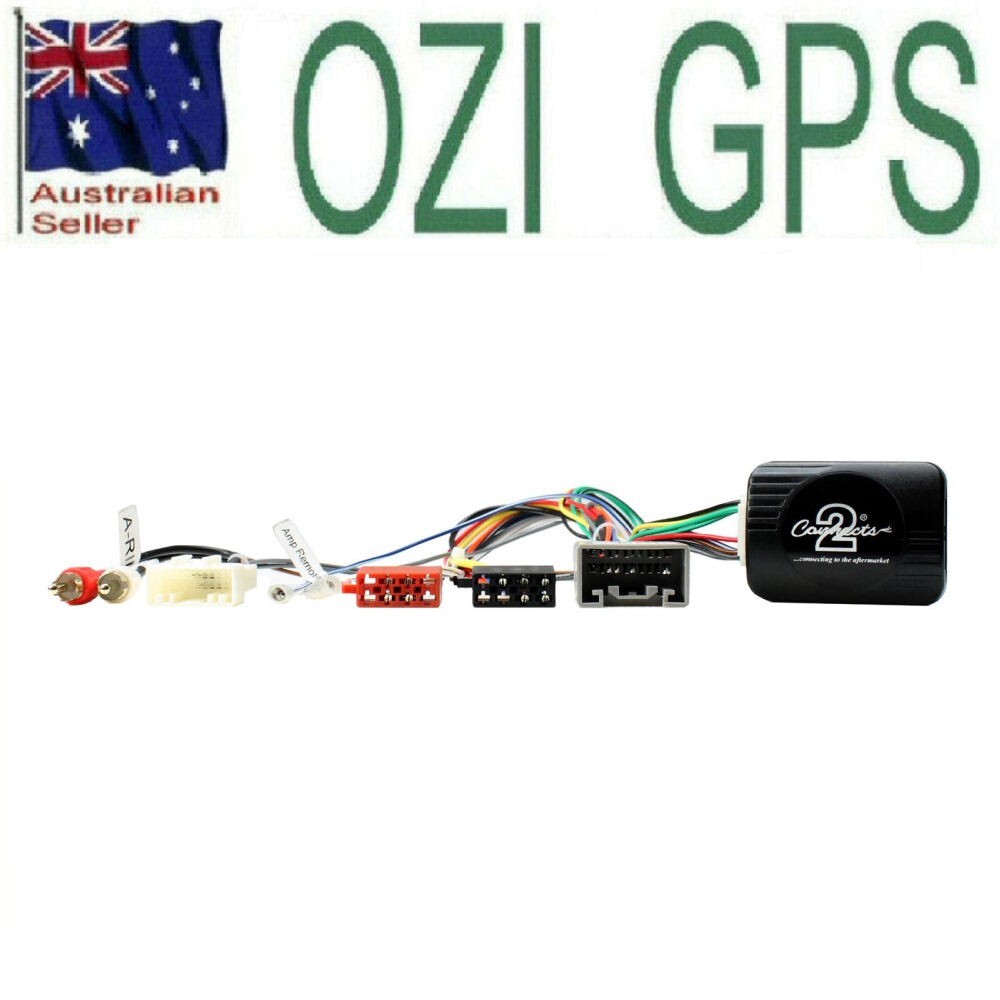 for TOYOTA KLUGER GRANDE 2007-13 STEERING CONTROL INTERFACE + PATCH LEAD inc JBL