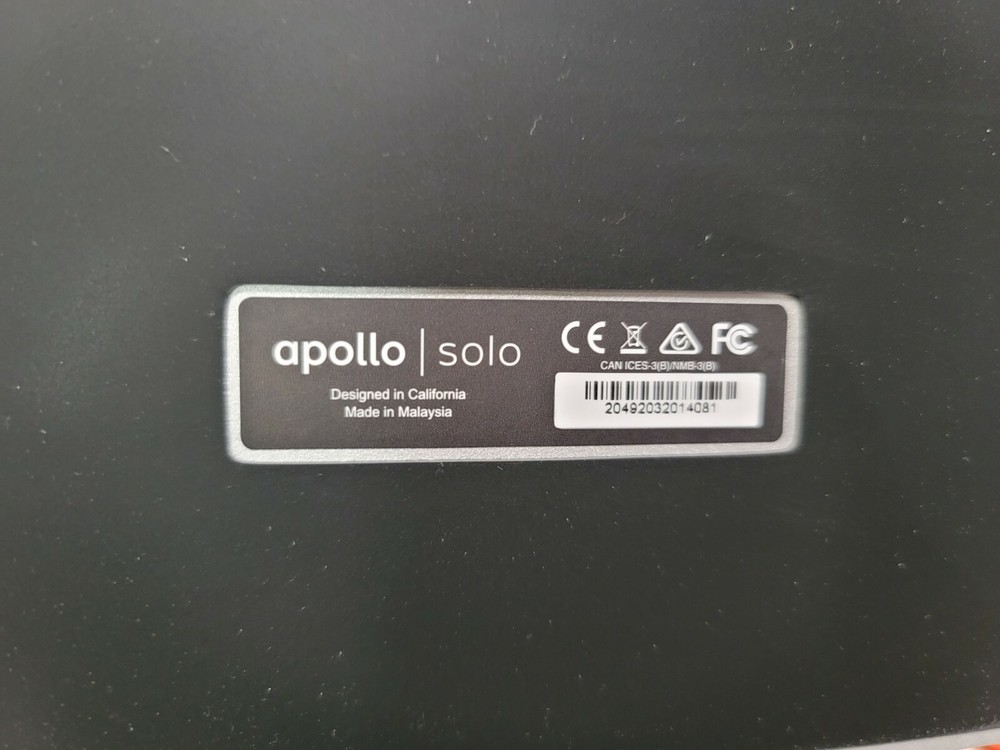 Universal Audio Apollo Solo 2x4 Interface Heritage Edition WIN / MAC GRADE A