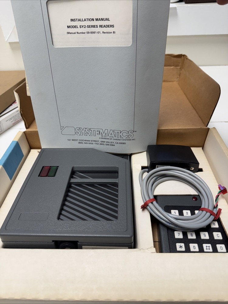 Systematics Cardkey Systems Adt Keypad Reader Sy2 Reader Only