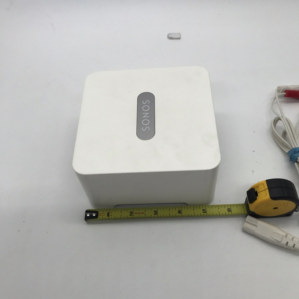 Sonos CONNECT White Audio Component w/ Volume Control, Power & RCA Cables