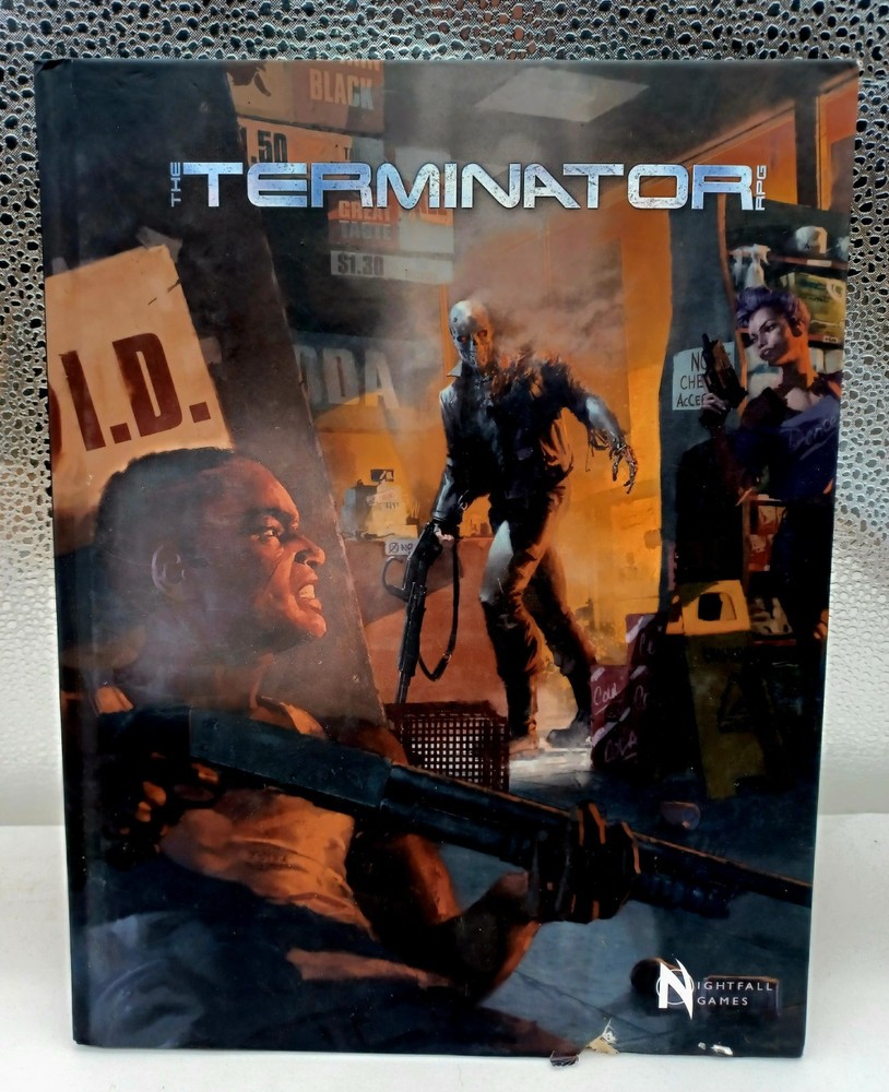 Nightfall Games Terminator RPG - Core Rulebook & Quick Start Book - Sealed