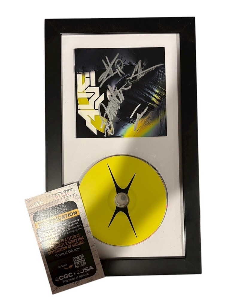NORTHLANE SIGNED ALIEN CD JSA COA DISPLAY FRAMED autograph