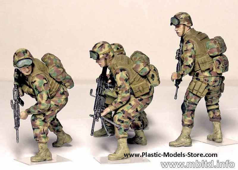 Master Box 3575 Events. Kit #1 US Marines 1/35