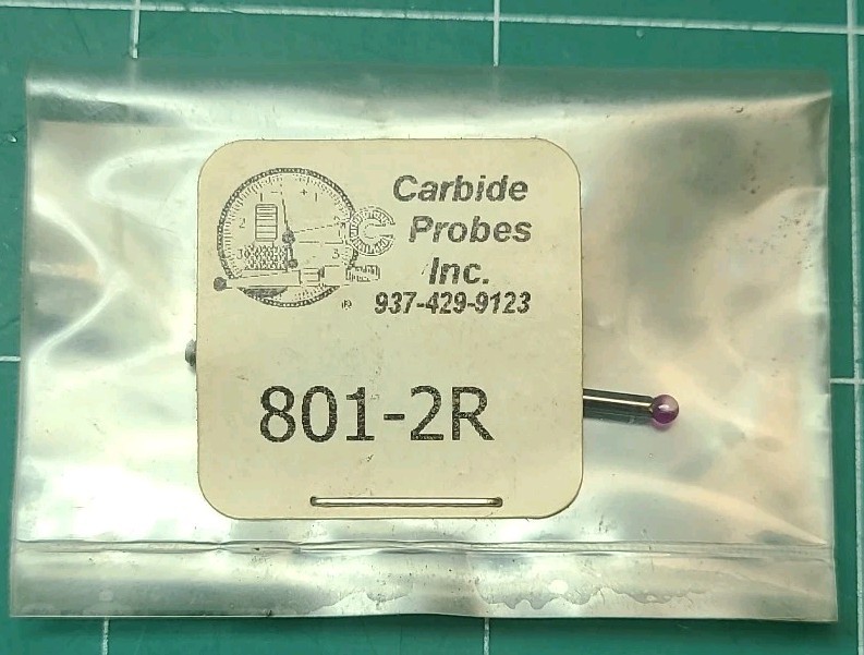 Carbide Probe 801-2R 2mm CMM Ruby Ball  Probe Tip