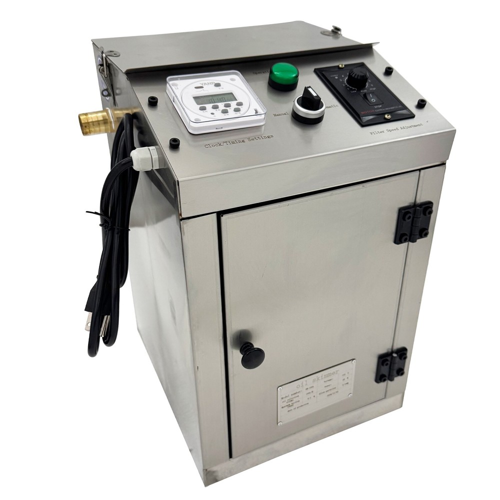 110V Cutting Fluid Float Oil and Water Separator for Industrial Machine Tools