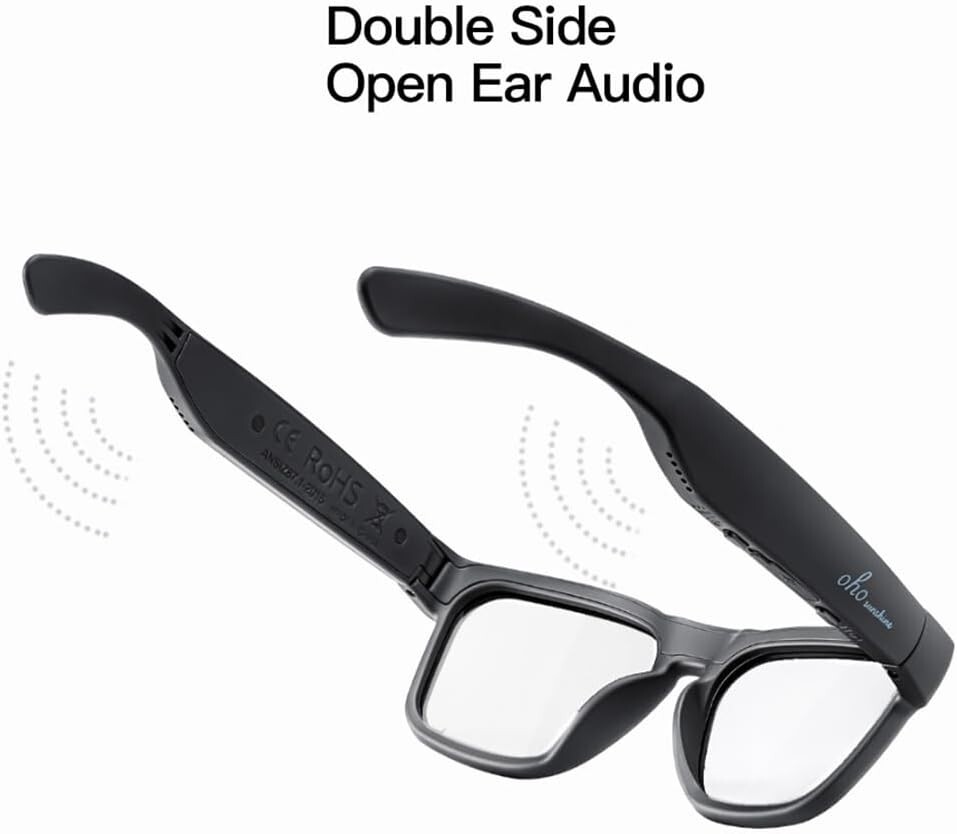 OhO Smart Glasses: Polarized Bluetooth Shades with UV Protection & Voice Control