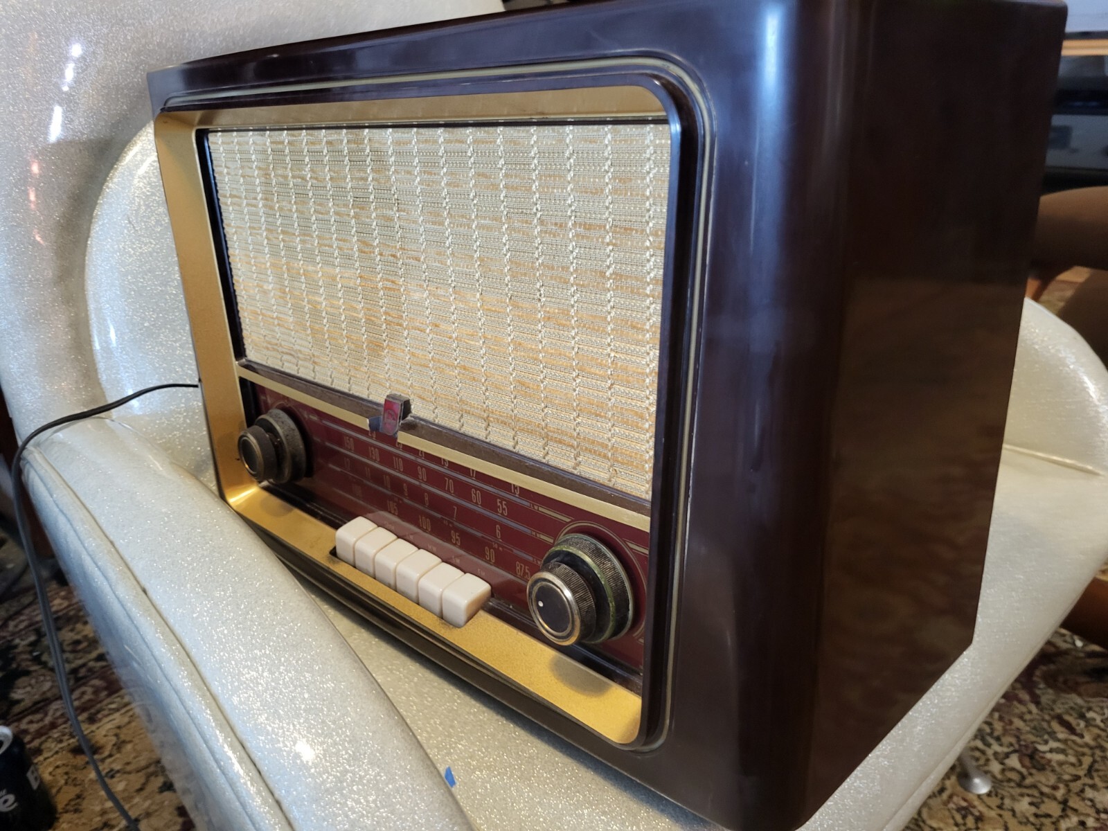 Vintage Norelco Tube Radio 1950's BX433 BX 433