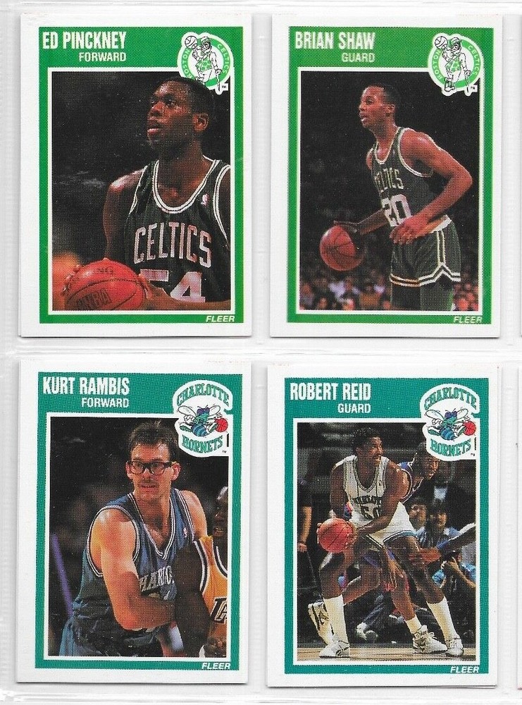 only .99 ea!!! - 1989 fleer basketball set lot cards!- you pick from dropdown