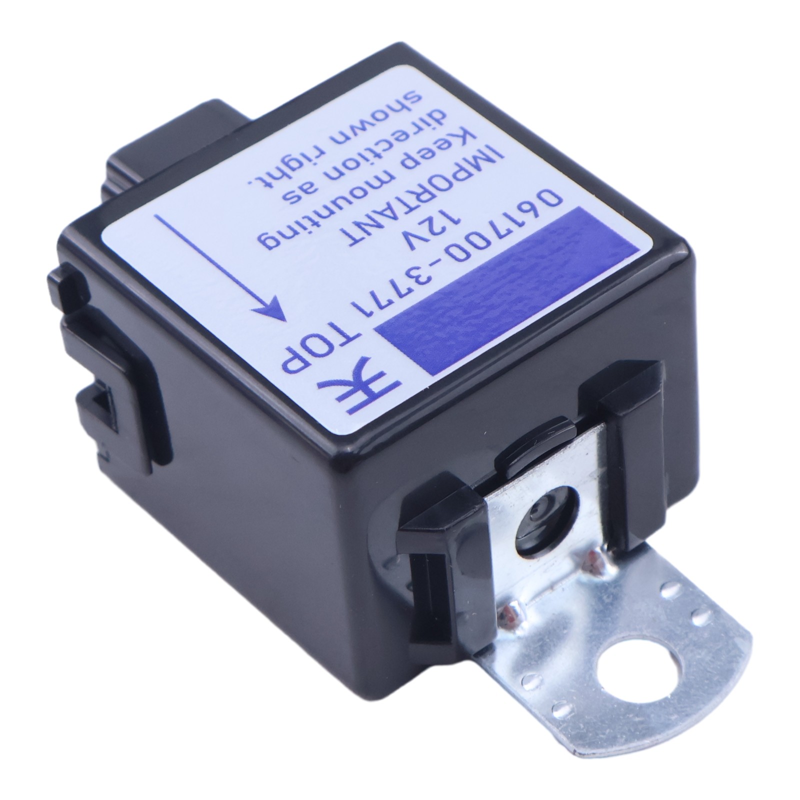 12V Time Delay Relay 061700-3771 For Kubota B1750D BX1860 L3010DT L4200F M4030