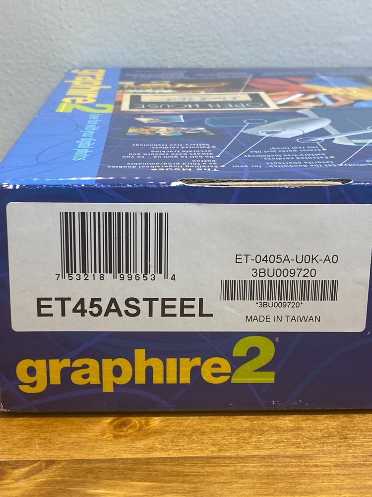 Wacom Graphire 2 Graphics Art Tablet Pen and Mouse