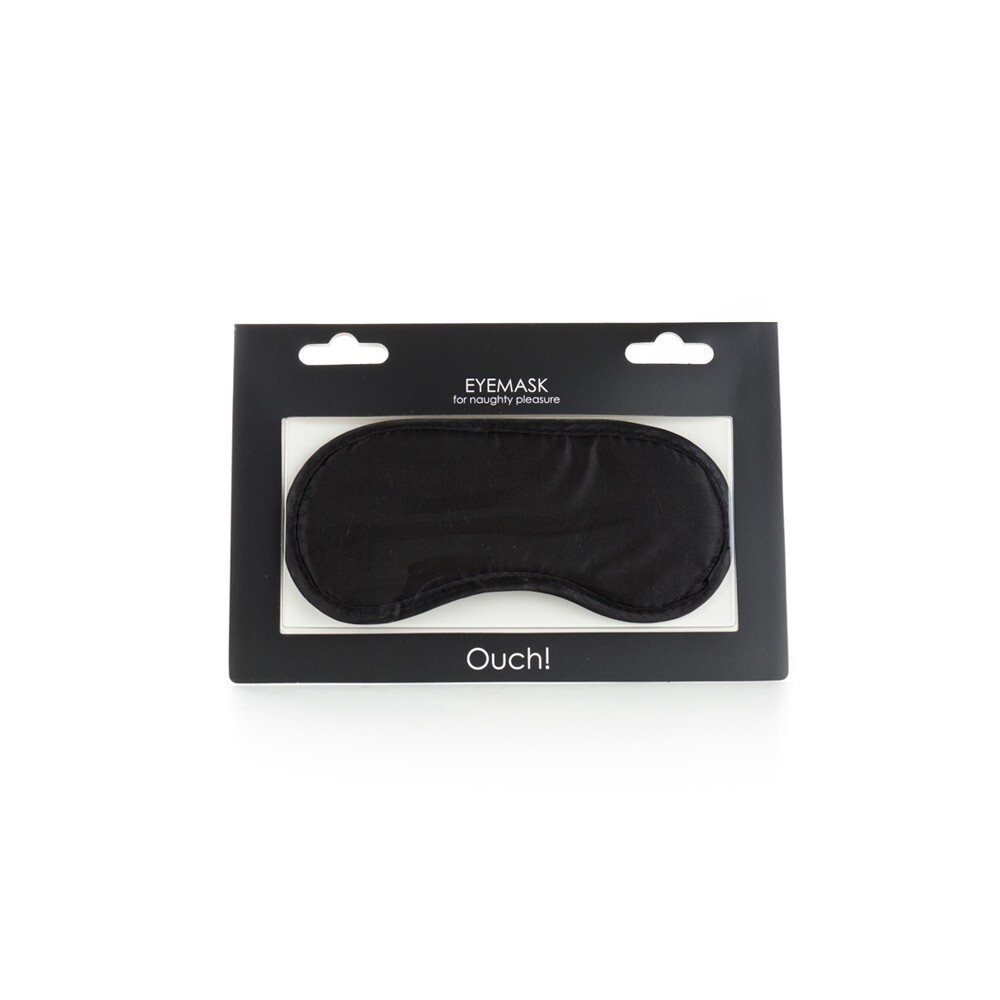 Shots Ouch! Soft Eyemask Blindfold Black