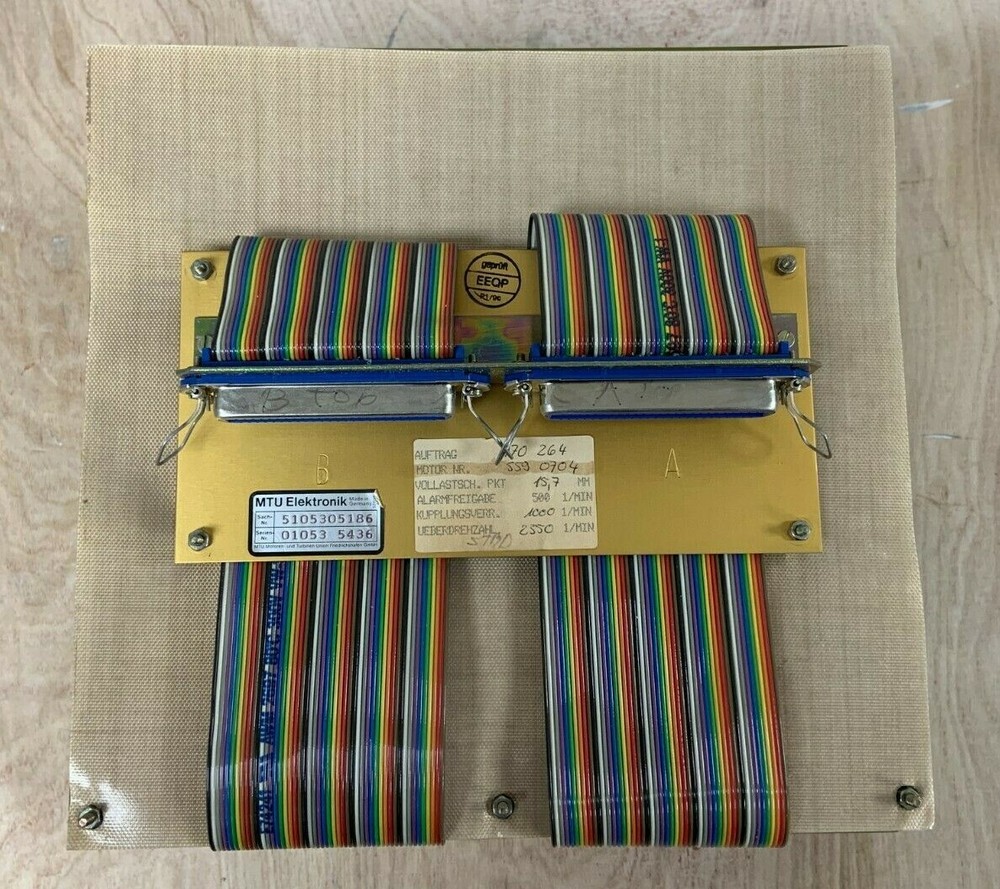 MTU 5105305186, Control Panel