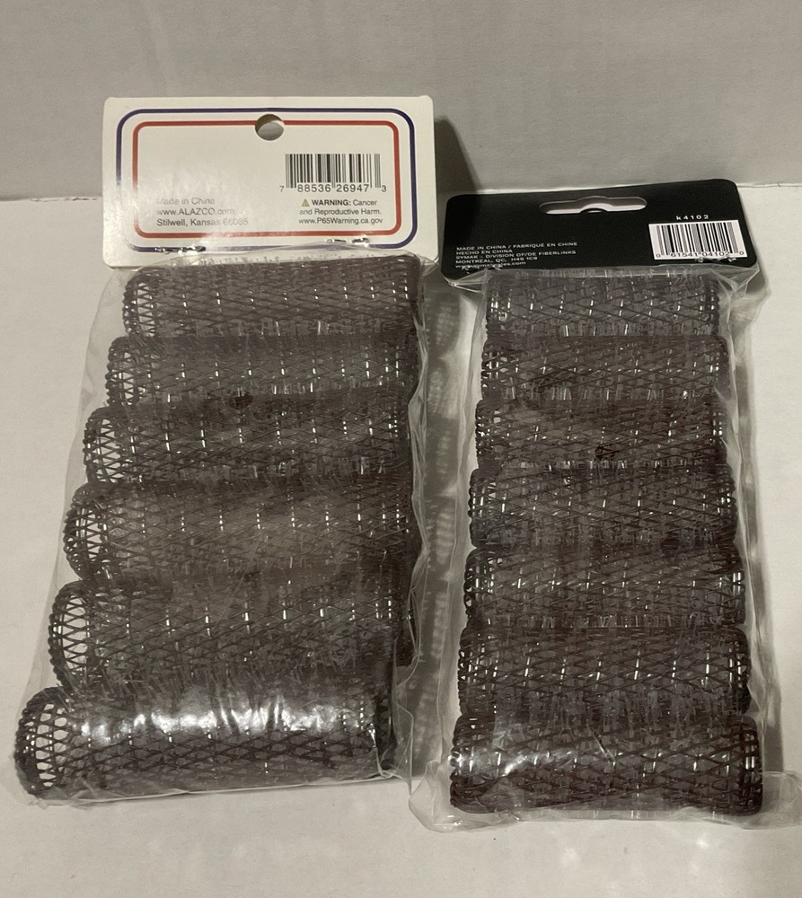 Brush Rollers 6 Large & 7 Medium