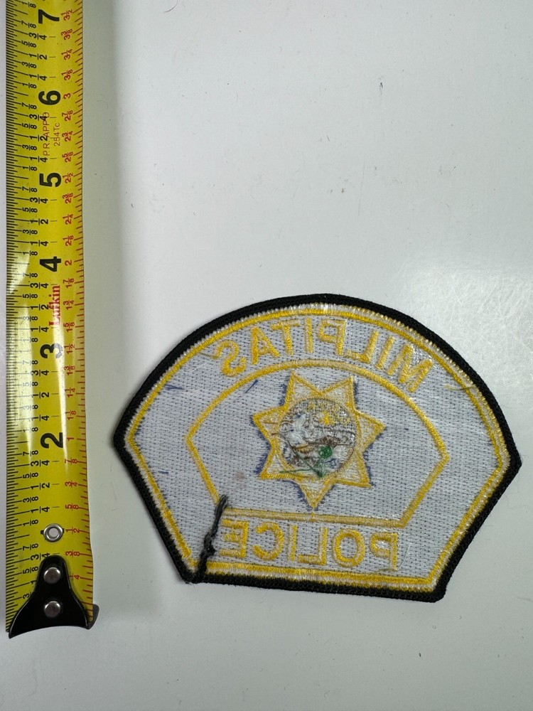 Milpitas Police California CA Patch