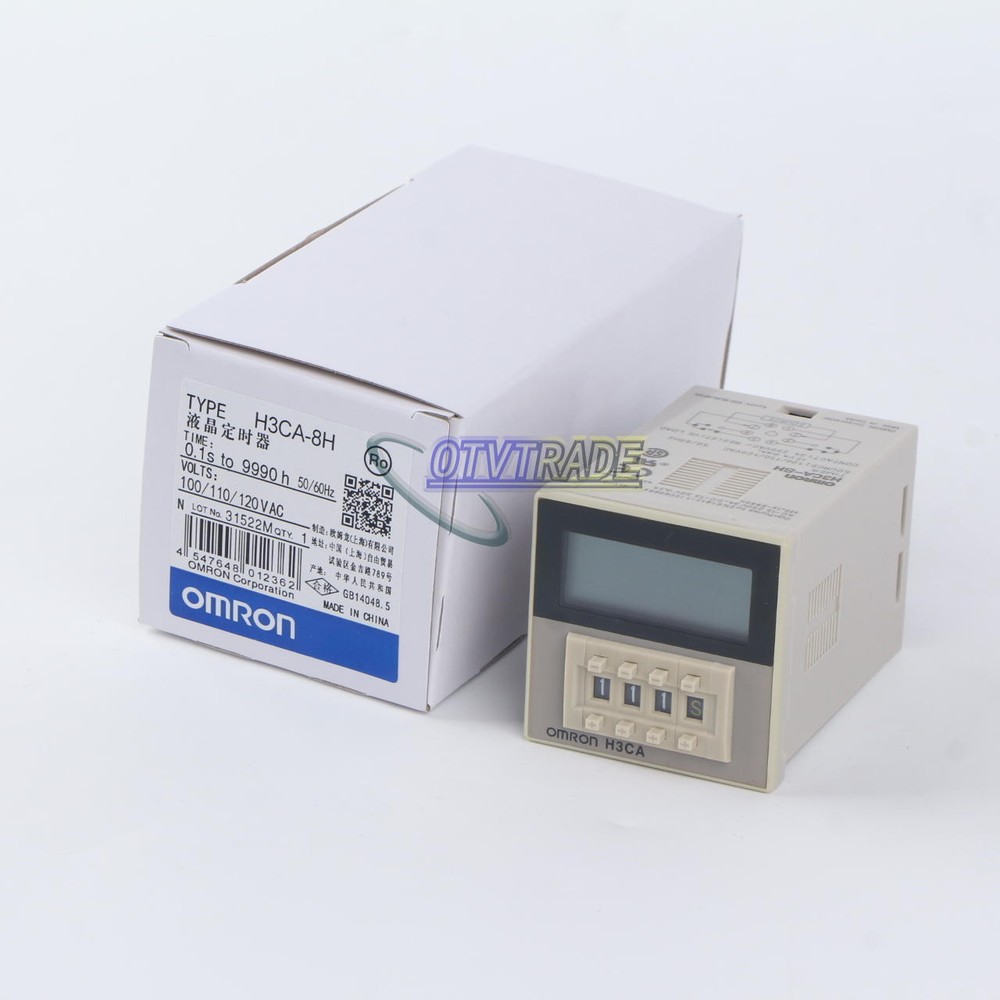 1PCS Omron Timer H3CA-8H 100/110/120VAC NEW