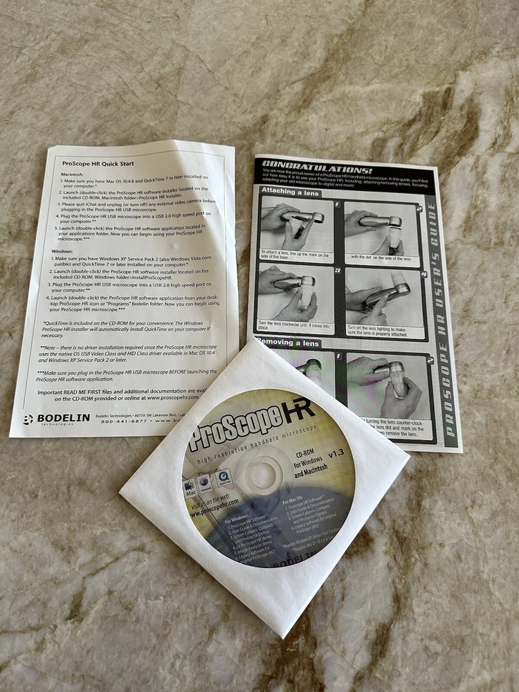 Bodelin ProScope PSHR50X HR Digital Handheld Microscope