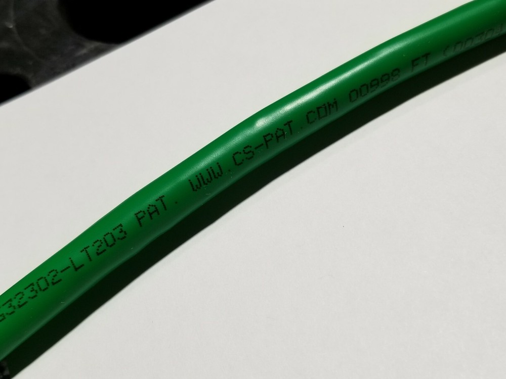 Commscope CS34R 23/4P Cat6 F/UTP WebTrak Riser Shield Network Cable Green /100ft