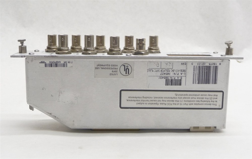 SCIENTIFIC ATLANTA 565437 98038 BNC REAR INTERFACE MODULE ASSEMBLY