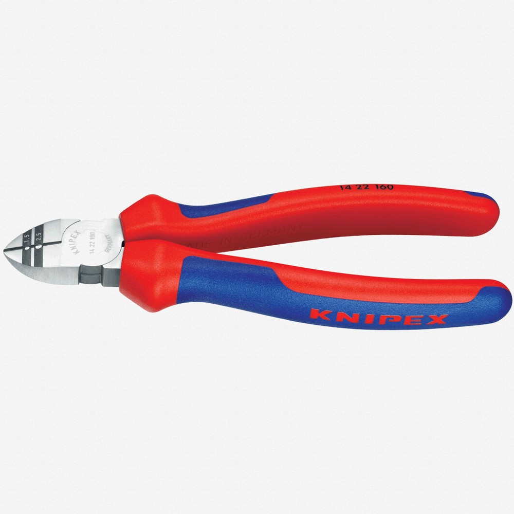 Knipex 6.3" Diagonal Wire Insulation Strippers - MultiGrip